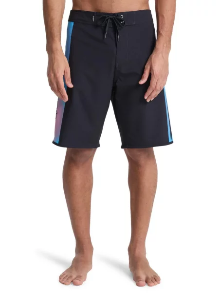 Szorty plażowe dla Mężczyzn SURFSILK HOLMES czarny