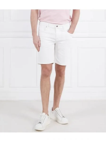 GUESS Pantaloni scurți Angels alb