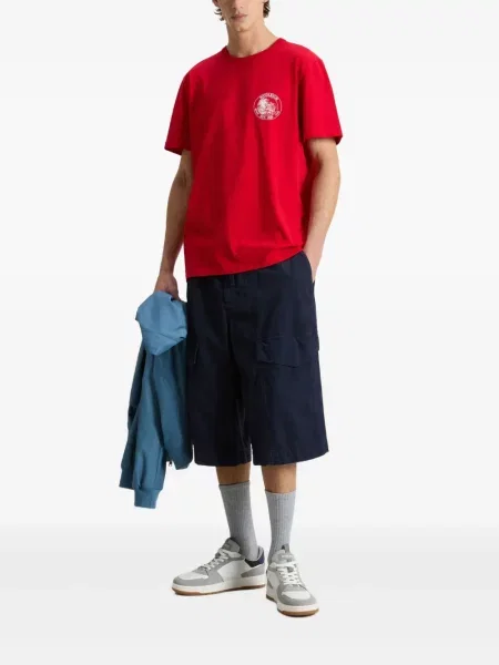 Tricou Woolrich cu imagine roșu