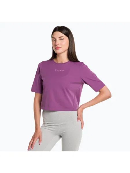 Olcsóbban. Női Calvin Klein kötött ametiszt póló. Méret: L lila
