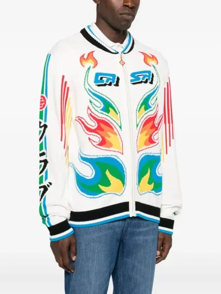 Cardigan Casablanca alb