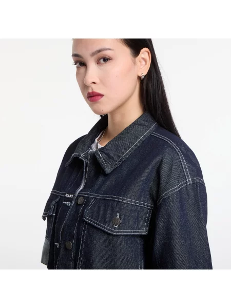 Πουκάμισο Karl Kani Retro Denim Shirt Blue S μπλε
