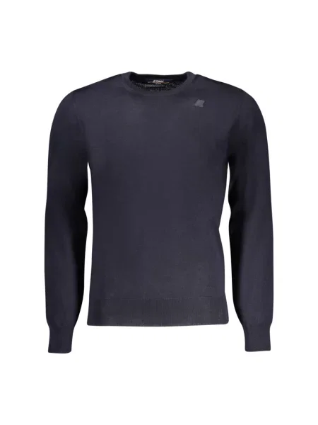 Sweter K-way wełniany niebieski
