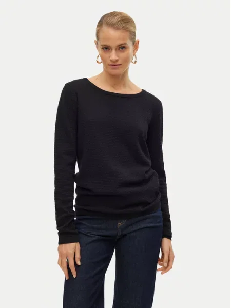 VERO MODA Pulover VMCare' crna