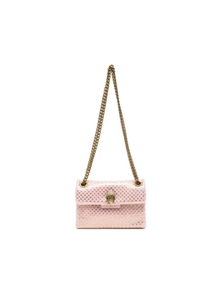 Torebka crossbody Kurt Geiger różowa