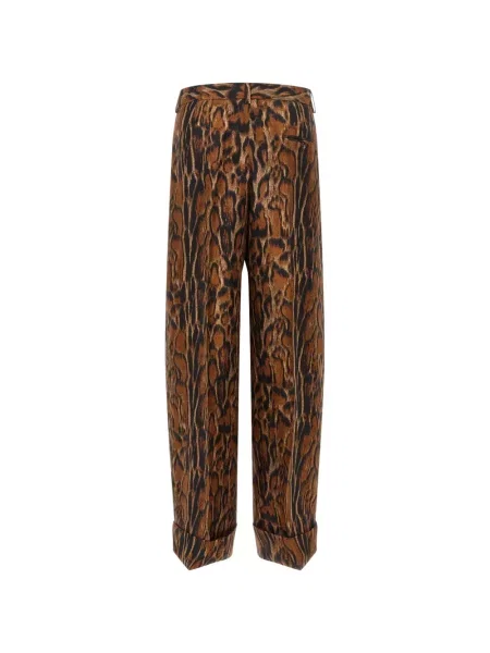 Pantaloni Alberto Biani cu imagine maro