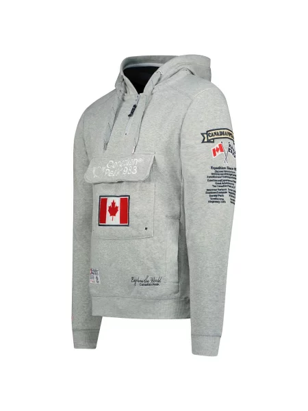 Bluza Canadian Peak GALAPAGOS BGREY CP POP MÉLANGÉ szara