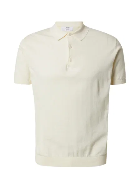 DAN FOX APPAREL Tricou Jay natural alb