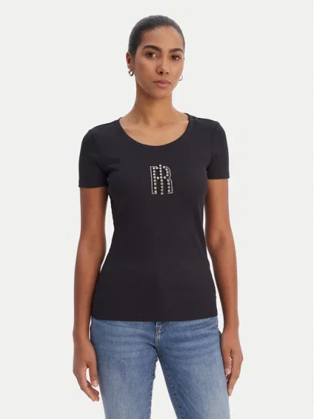 Fracomina T-Shirt czarny