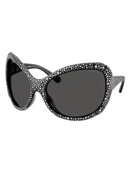 Okulary przeciwsłoneczne Swarovski czarne