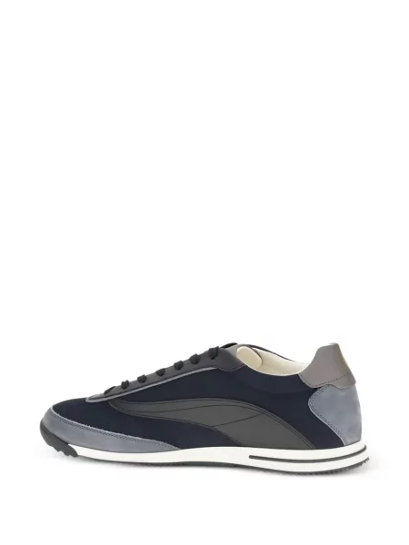 Nubuck sneakers Brunello Cucinelli μπλε