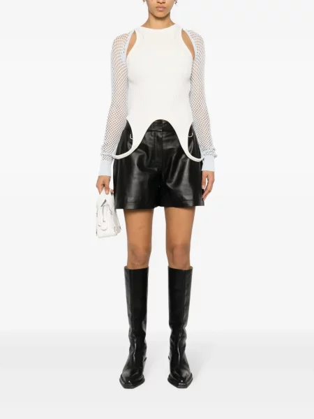 Top Off-white bílý