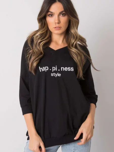 Hanorac Rue Paris negru