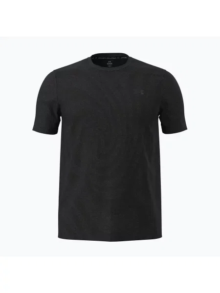 Koszulka treningowa Under Armour Vanish Seamless Novelty black/black granatowa