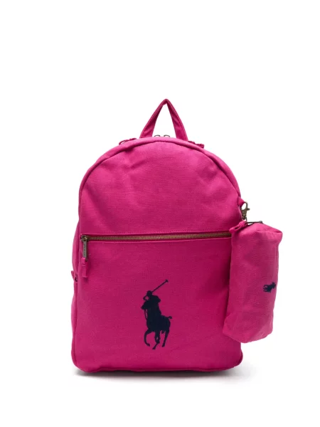 Plecak dziecięcy Polo Ralph Lauren różowy
