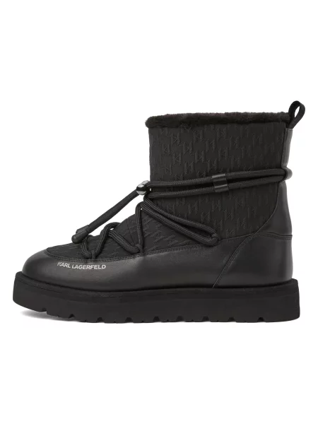 Karl Lagerfeld Bocanci de zăpadă negru