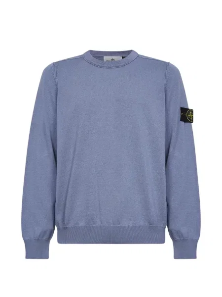 Pulover Stone Island cu strasuri albastru