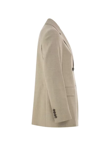 Sacou Max Mara de lână bej