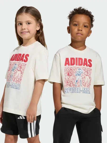 Детская футболка Adidas белая