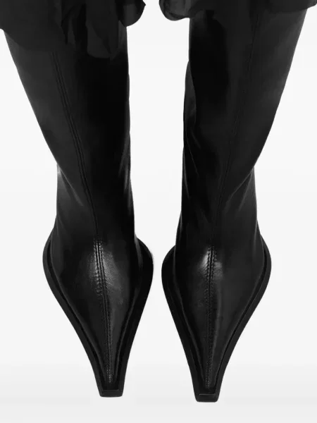 Cu centură botine Miista negru