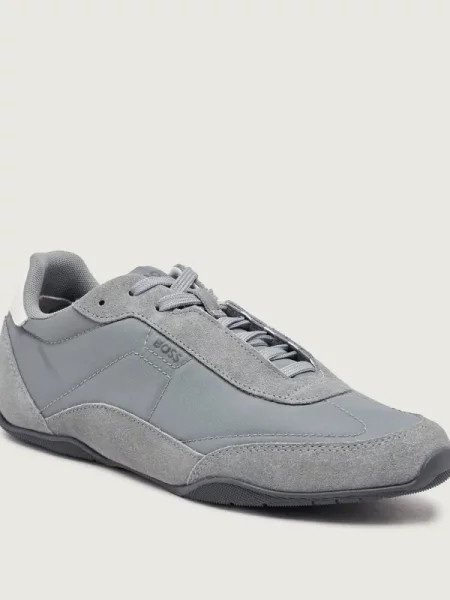 BOSS BLACK Sneakers Jaylen_Lowp_sdnylt | piele întoarsă negru