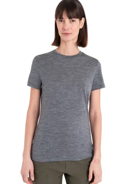 ICEBREAKER Tricou funcțional Tech Lite III' gri