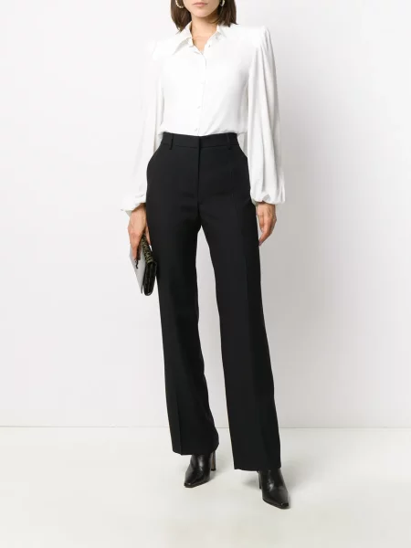 Pantaloni Alberta Ferretti business negru
