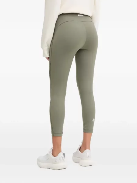 Клинове Ea7 Emporio Armani с принт с връзки зелено