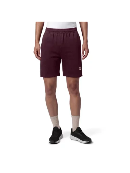 Lifestyle’owe piłkarskie spodenki Siroko Shorts Burgundy W czerwone