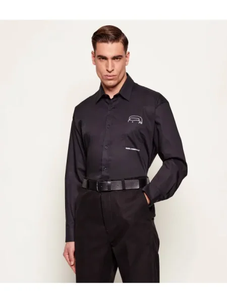 Karl Lagerfeld Cămașă negru