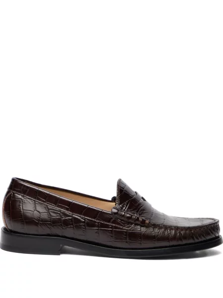 Pantofi loafer Stuart Weitzman maro