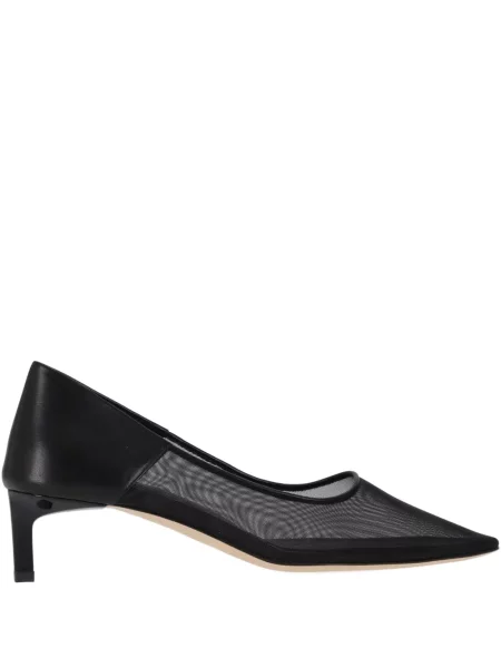 Pantofi cu toc Dear Frances plasă negru