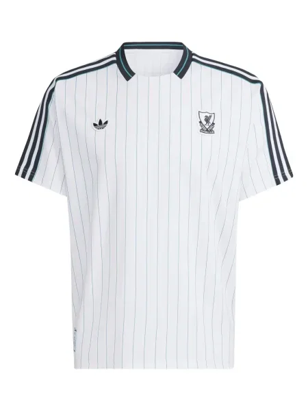 Pantaloni Adidas cu autograf alb