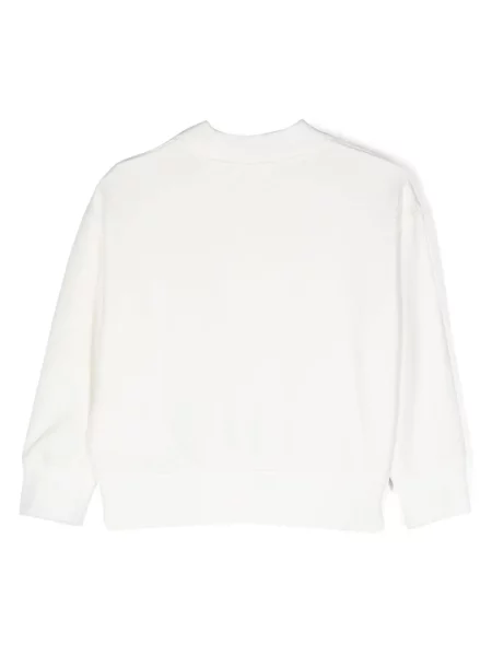 Bluza nierozpinana dziecięca Palm Angels biała