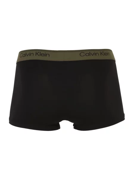 Calvin Klein Underwear Boxerky nebesky modrá / sivá / olivová biela čierna
