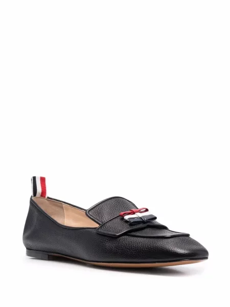 Loaferiai Thom Browne su lankeliu be kulniuko juoda