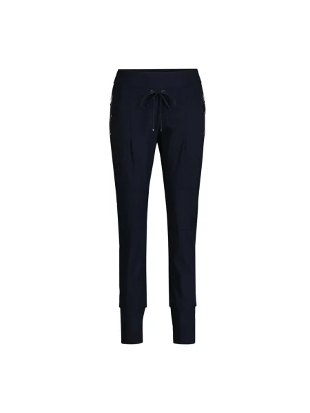 Raffaello Rossi Spodnie Candy W Stylu Dresowym blau niebieskie