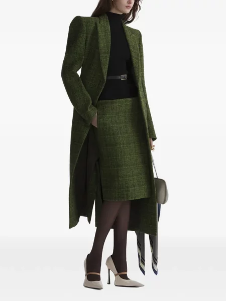 Fustă Mugler plic verde