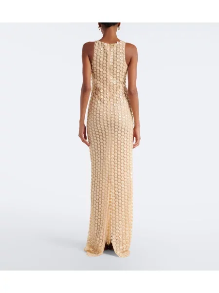Rochie The New Arrivals Ilkyaz Ozel plasă bej
