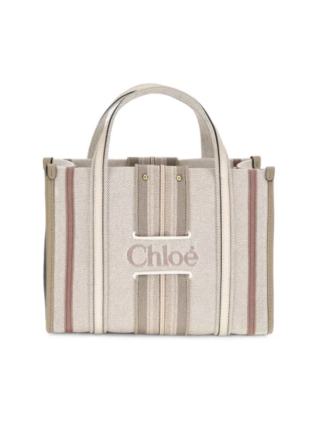 Shopperka Chloe beżowa