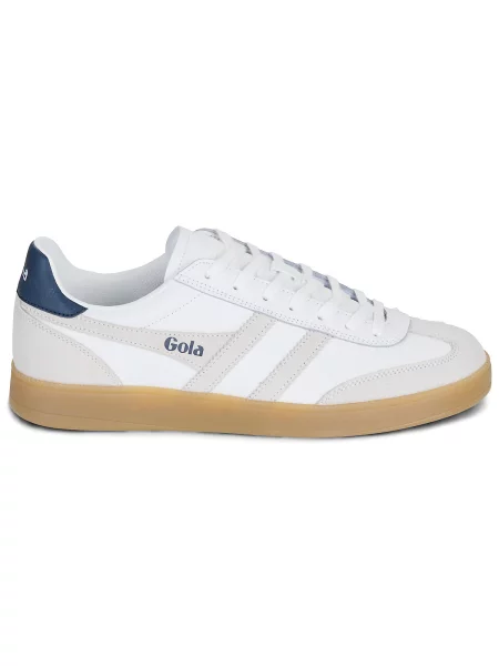 Pantofi Gola din piele alb