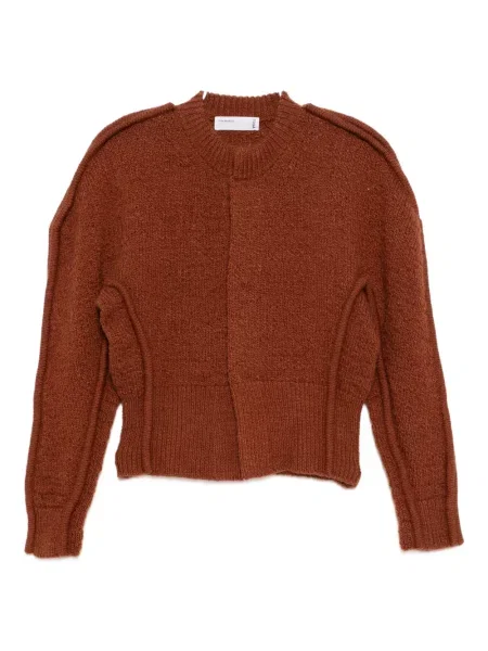 Kardigan Toga wełniany brązowy