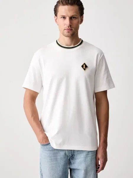 Lacoste Tricou bej