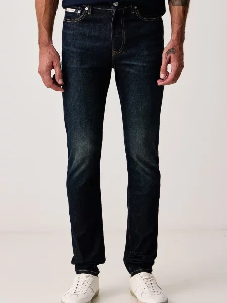 Calvin Klein Jeans blugi slim tapered pentru bărbați