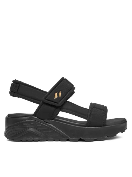 SKECHERS Sandále UNO LITE zlatá čierna