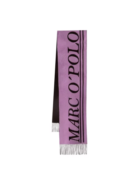 Marc O'Polo szalik wełniany fioletowa