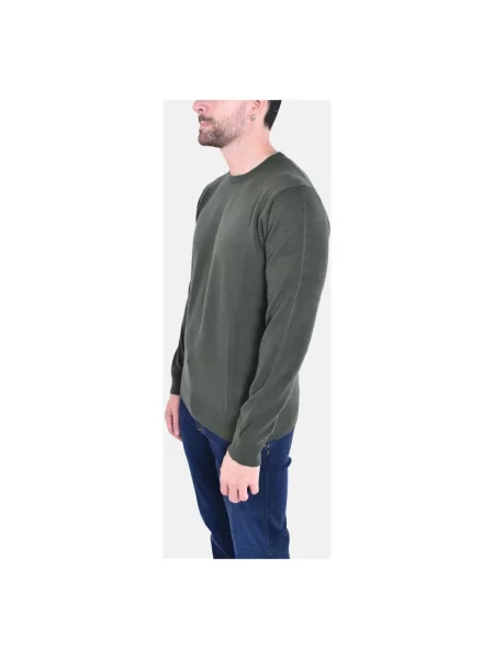 Sweter Mc2 Saint Barth wełniany zielony