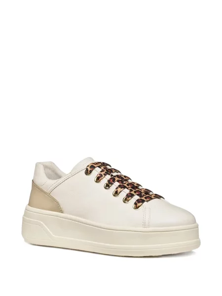 Sneakerși Geox alb