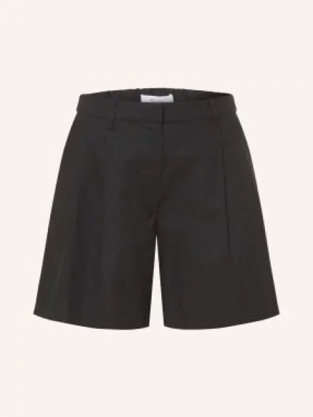 Stylein Szorty Lniane Sarego schwarz czarne