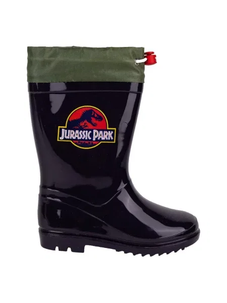 Cizme de cauciuc copii Jurassic Park negru